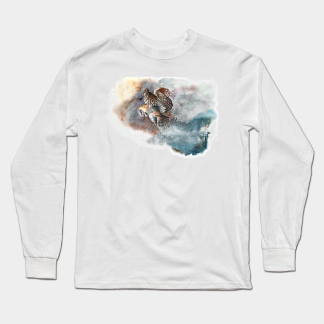 Tempest Long Sleeve T-Shirt by Mightyfineart